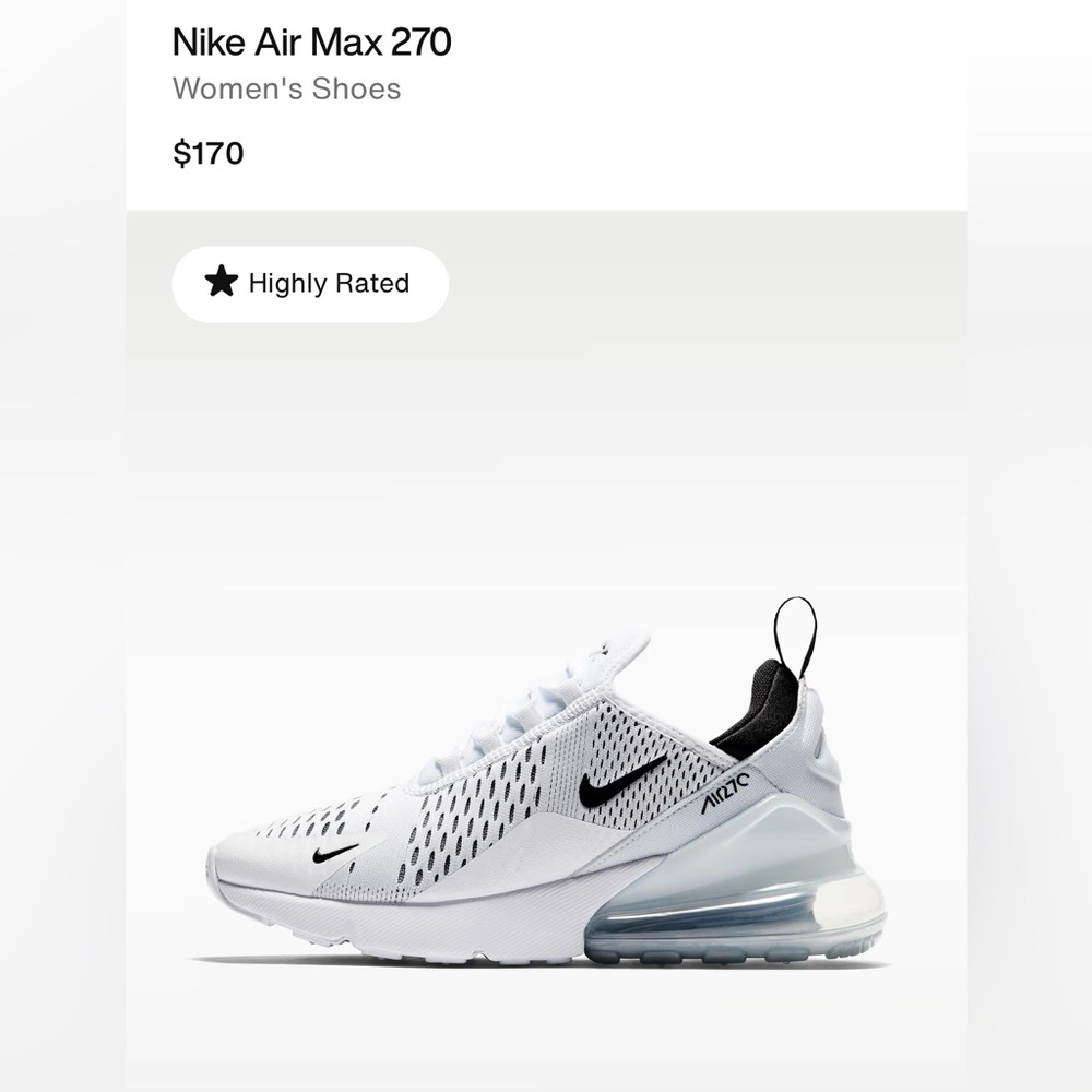 Nike Air Max 270 Woman’s Sneakers